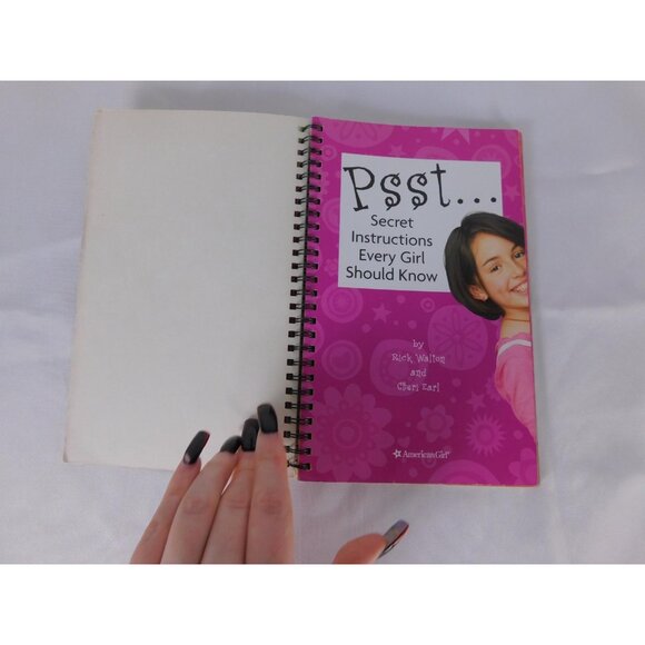 Psst Secret Instructions Every Girl Should Know Rick Walton Cheri Earl Spiral Bo - Picture 4 of 6